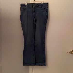 Sonoma 30 inch inseam mid rise straight jeans
